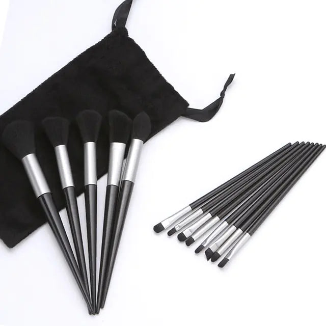 13 Pieces Soft Fluffy Makeup Brushes Set