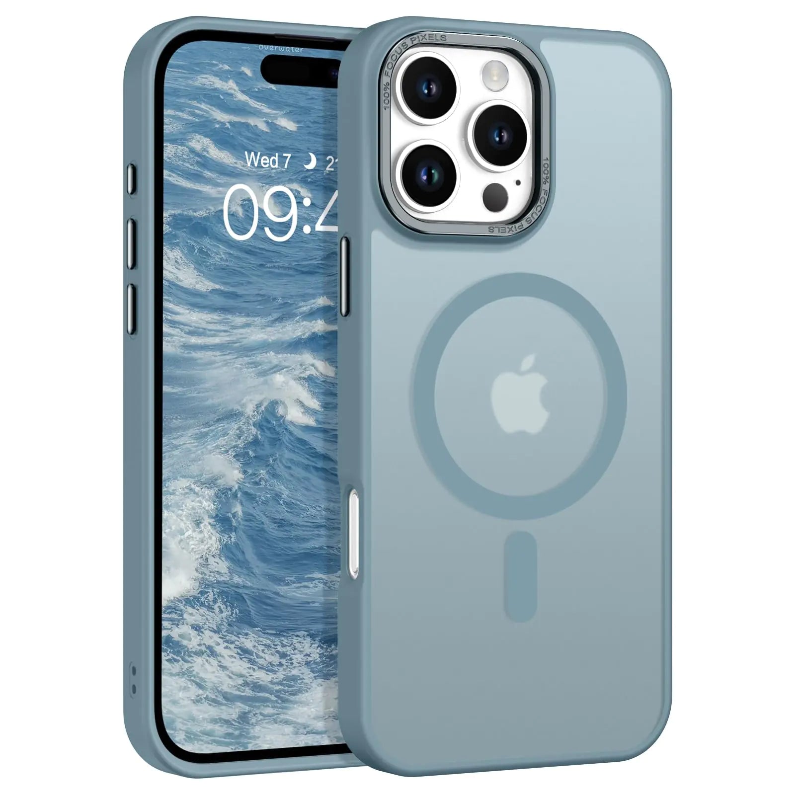 BENTOBEN for iPhone 16 Pro Max Case 2024, Phone case iPhone 16 Pro Max Magnetic Case [Compatible with MagSafe] Translucent Matte Slim Shockproof Protective Case for iPhone 16 Pro Max 6.9" Black