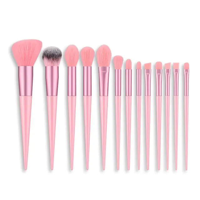 13 Pieces Soft Fluffy Makeup Brushes Set